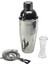 Çelik Kokteyl Shaker Seti 700 cl + Jıgger 1/2 Polıkarbon + Kokteyl Suzgecı 1