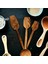 Ceviz Ağacı El Yapımı 3'lü Spatula 3