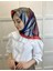 Quare Fırça Desen Kristal Eşarp 01066 2