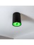 7 Watt Yeşil Işık GU10 Ledli, 10 cm , Alüminyum Kasa Sıva Üstü Dekoratif Tavan Armatürü, LED Aplik 1