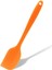 Turuncu Silikon Spatula Isıya Dayanıklı Yanmaz Yapışmaz Çizmez 27CM 2