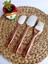 Silikon Spatula Set Gold Series, 3 Lü Silikon Spatula Seti Gold 1