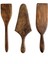 Ceviz Ağacı 3 Parça Spatula Seti 30 Cm. 5