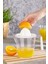 1 Litre Şeffaf ml Ölçülü Narenciye Sıkacağı, Beyaz Kulplu 1