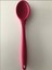 Pinkrose Büyük Boy Kırmızı Yanmaz Yapışmaz Silikon Spatula &kaşık Set 3