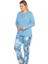 Büyük Beden Mevsimlik Uzun Kol Kadın Pijama Takımı 1