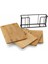 Bambu Bambu Standlı Kesme Tahtası 4lü Set 30 X 20 Kahverengi 4