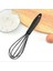 Plastik Siyah Silikon Pratik Çırpıcı Çizdirmez Çırpıcı Yemek Pasta Pişirme Karıştırma Köpürtme 1 1