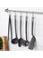4+ Fullandad Spatula, Kaşık, Kepçe Makarna Kaşığı, Maşa 5'li Mutfak Pişirme Seti Silikon 2