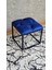 Kare Siyah Puf Bench Antre Önü Puf Bench Metal Puf 3
