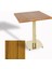 Tokyo Werzalit Kare Masa 70X70 (Gold) - Real Teak 1