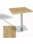 Tokyo Werzalit Kare Masa 70X70 (Kromnikel) - Avalone Pine 1