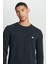 Value Coll. M Crew Neck Knitwear Erkek Kazak L212149410 Navy 4