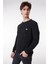 Value Coll. M Crew Neck Knitwear Erkek Kazak L212149003 Anthracite 4