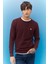 Value Coll. M Crew Neck Knitwear Erkek Kazak L212149810 Wine 1