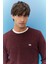 Value Coll. M Crew Neck Knitwear Erkek Kazak L212149810 Wine 4