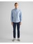 Erkek Mavi Regular Fit Düğmeli Yaka Çizgili Oxford Gömlek 3240169.427 3