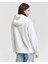 Kadın Beyaz Relaxed Fit Kapüşonlu Sweatshirt 4201412.113 2