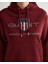 Kadın Bordo Relaxed Fit Kapüşonlu Logolu Sweatshirt 4200276.604 5