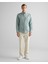 Erkek Yeşil Regular Fit Düğmeli Yaka Çizgili Oxford Gömlek 3240169.309 3
