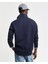 Erkek Lacivert Regular Fit Yarım Fermuarlı Logolu Sweatshirt 2015071.433 2