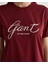 Kadın Bordo Regular Fit Bisiklet Yaka Logolu T-Shirt 4201251.604 5