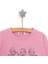 Basic Az Şardonlu Balerin Desenli Sweatshirt Kız Bebek 3