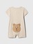 Bebek Bej Brannan Bear Grafikli Bodysuit 1