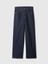 Kadın Lacivert Mid Rise '90s Loose Jean Pantolon 3