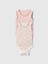 Bebek Pembe First Favorites Fitilli 2'li Bodysuit Seti 1