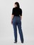 Kadın Mavi 90's Straight Jean Pantolon 4