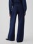 Kadın Lacivert Mid Rise Ultrasoft Baggy Jean Pantolon 5