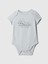 Bebek Mavi First Favorites Grafikli Bodysuit 1