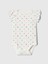 Kız Bebek Kırık Beyaz Mix and Match Fırfır Kollu Bodysuit 1