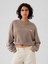 Kadın Kahverengi Gap Logo Vintage Soft Crop Sweatshirt 1