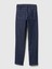 Kadın Lacivert Mid Rise Vintage Slim Jean Pantolon 2