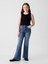 Kız Çocuk Mavi High Rise '70S Flare Jean Pantolon 1