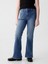 Kız Çocuk Mavi High Rise '70S Flare Jean Pantolon 5