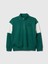 Erkek Çocuk Yeşil Gap Logo Yarım Fermuarlı Pullover Sweatshirt 2