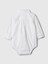 Bebek Beyaz Brannan Bear İşlemeli Oxford Bodysuit 3
