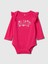 Bebek Pembe Gap Logo Fırfırlı Bodysuit 1