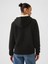 Kadın Siyah Gap Logo Relaxed Sherpa Fermuarlı Sweatshirt 5