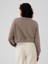 Kadın Kahverengi Gap Logo Vintage Soft Crop Sweatshirt 5