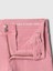Kız Çocuk Pembe High Rise Stride Wide-Leg Ankle Jean Pantolon 3