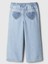 Kız Bebek Açık Mavi Wide Leg Jean Pantolon 3
