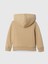 Erkek Bebek Bej Gap Logo Fermuarlı Fleece Sherpa Sweatshirt 3
