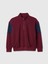 Erkek Çocuk Kırmızı Gap Logo Yarım Fermuarlı Pullover Sweatshirt 2