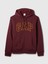 Erkek Kırmızı Gap Logo Fermuarlı Sherpa Sweatshirt 2