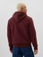 Erkek Kırmızı Gap Logo Fermuarlı Sherpa Sweatshirt 5