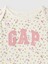 Bebek Kırık Beyaz Gap Logo Fırfırlı Bodysuit 2